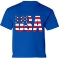 thumbnail image 1 of USA Shirts for Toddlers - Patriotic Graphic Tees for Boys Girls - American Flag 4th of July BBQ Party Celebrate Independence Day 2t 3t 4t 5t, 1 of 2