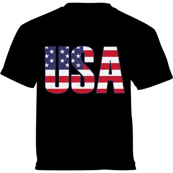 USA Shirts for Toddlers - Patriotic Graphic Tees for Boys Girls - American Flag 4th of July BBQ Party Celebrate Independence Day 2t 3t 4t 5t