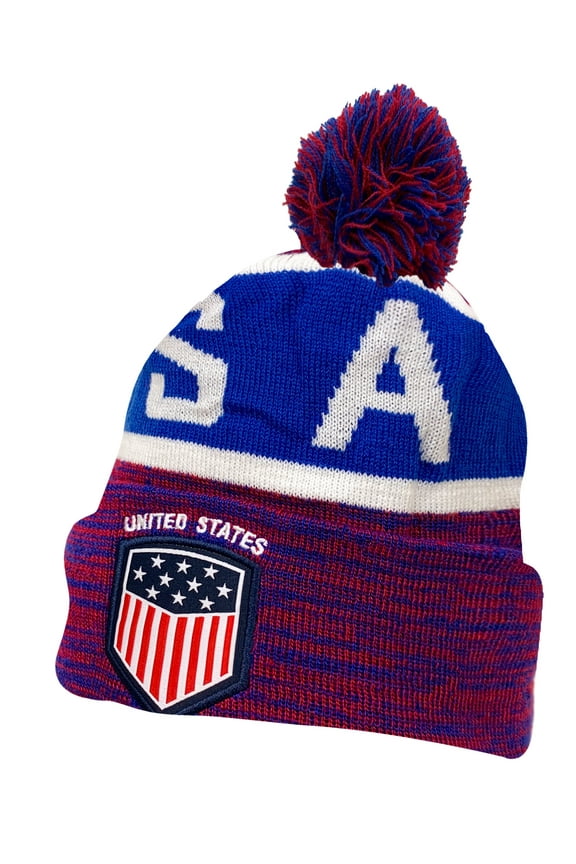 Sport 100% Acrylic Winter Beanie, Blue, L, 1