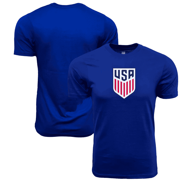 USA Soccer by Icon Sports Activewear Crew Neck T-Shirt, USMNT (Men's L)