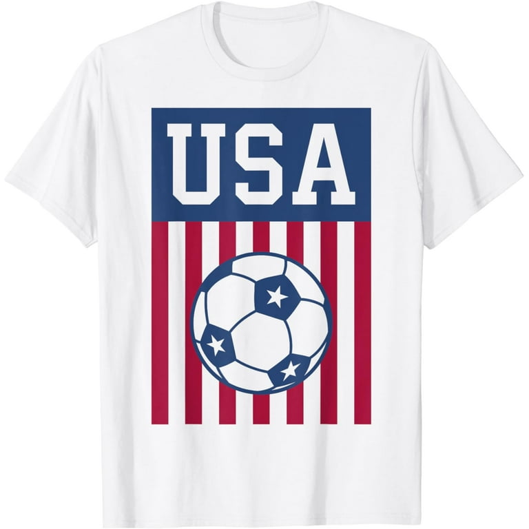 USA T-Shirt | Cool USA Soccer T-Shirt Womens Mens Kids USA T-Shirt | Cool USA Soccer T-Shirt Womens Mens Kids