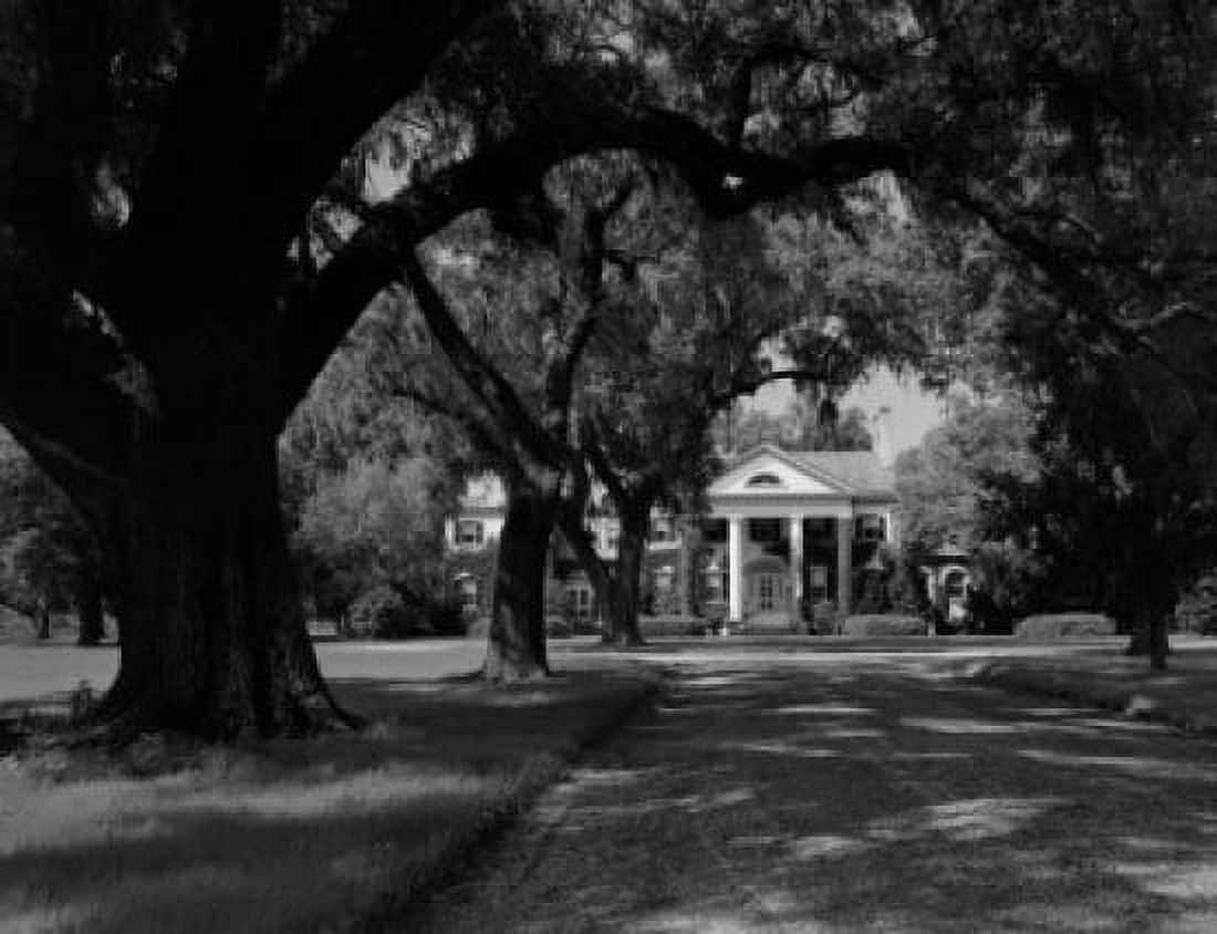 USA South Carolina Jacksonboro Bonnie Doone old mansion home Canvas Art - (18 x 24)