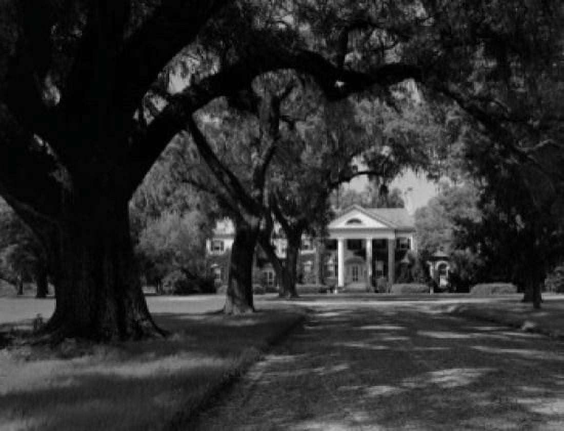 USA South Carolina Jacksonboro Bonnie Doone old mansion home Canvas Art - (24 x 36)