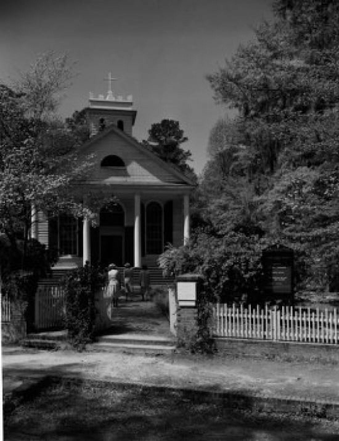 USA South Carolina Somerville Episcopal Church Canvas Art - (24 x 36)