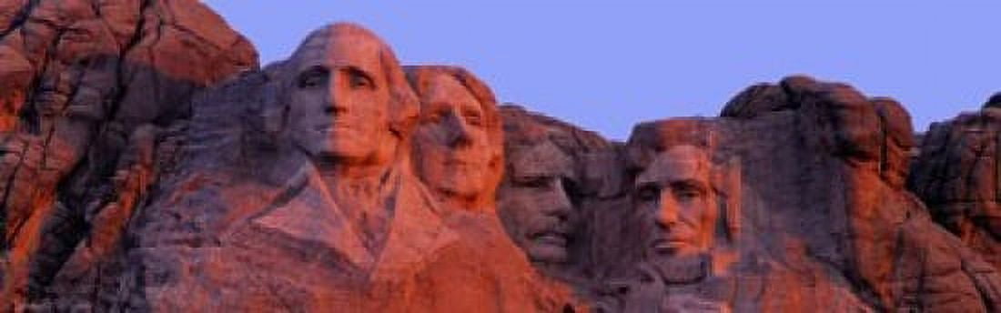 USA South Dakota Mount Rushmore Canvas Art - Panoramic Images (18 x 6)