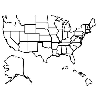 White Us Map With States How To Use Map Of The USA In Adobe