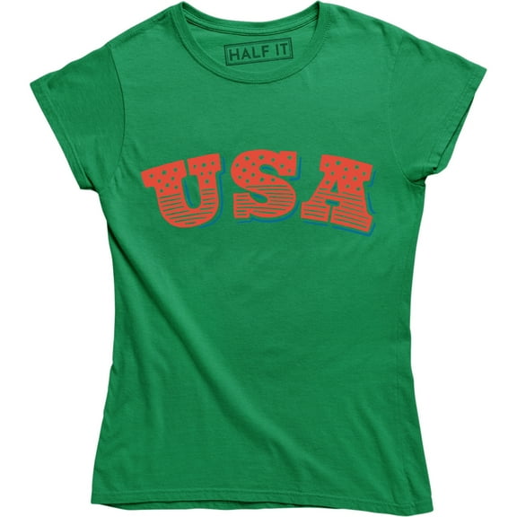 USA State Proud American Citizens Patriotic Women's T-Shirt
