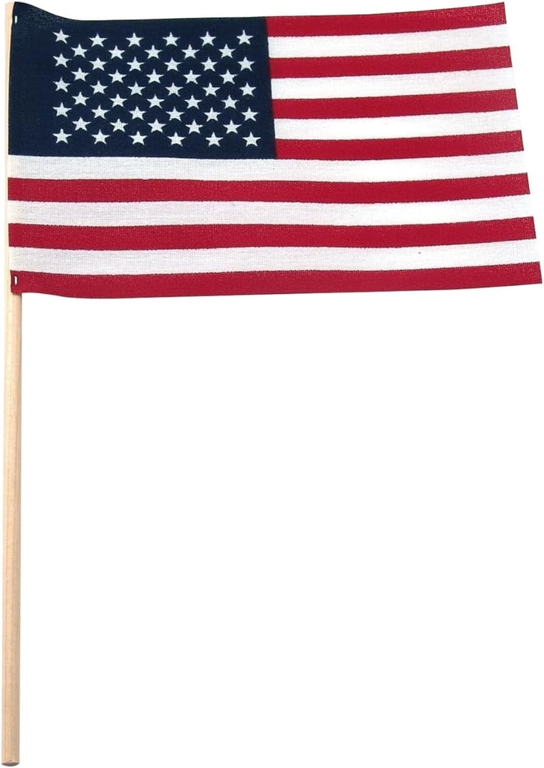 USA Stick Flag  4" x 6" No Tip - 100PK