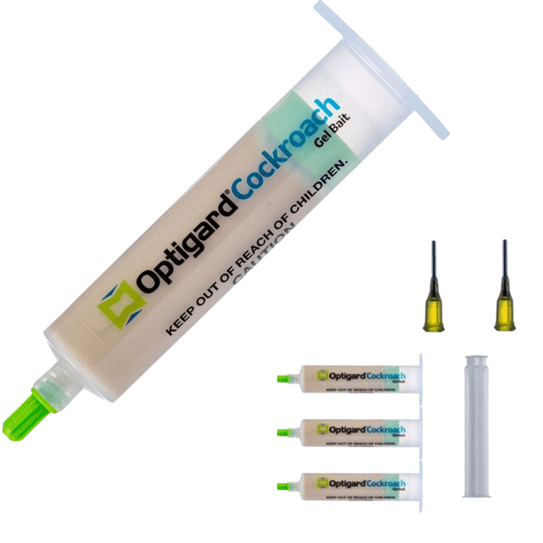 USA Supply Optigard Cockroach Gel- Roach Killer Indoor infestation -Prevent All Cockroach Species- with Premium USA-Supply Gloves- 4 Tubes×30g