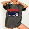 USA Surfing Olympics 2024 Paris Men's Women's Premium Blend Jersey T