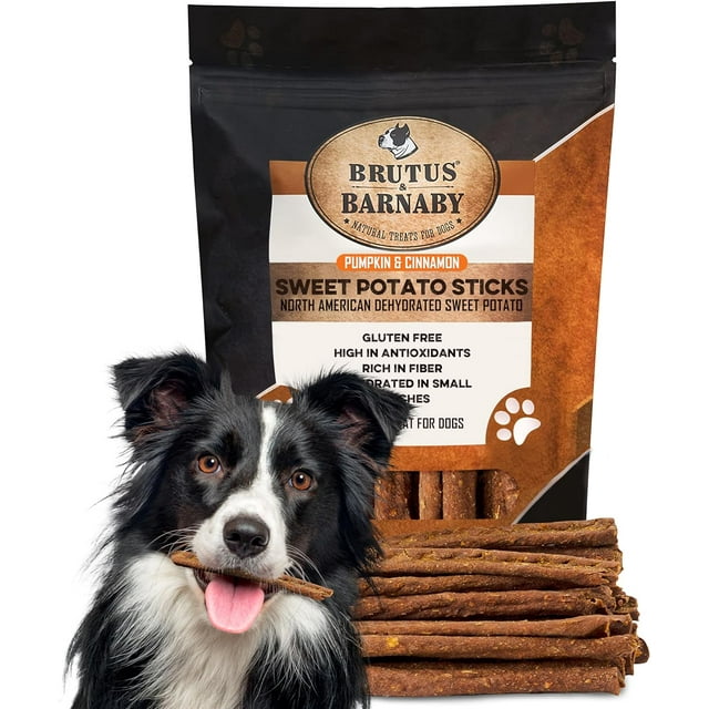USA Sweet Potato Dog Treats Grain Free, Cinnamon Pumpkin Crunchy