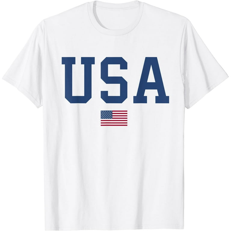 Usa T Shirt Women Men Patriotic American Flag 4th Of July Usa T Shirt Women Men Patriotic American Flag 4th Of July