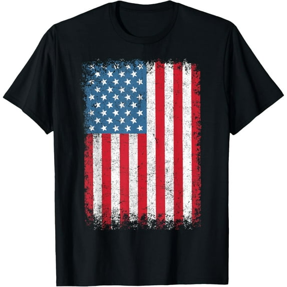 USA T-shirt Women Men Patriotic American Flag July 4th T-Shirt Shirts