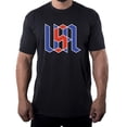thumbnail image 1 of USA T-shirts, Men's 4th of July Shirts, Red White and Blue Patriotic Shirts - Black MH200PATROIT S12 L, 1 of 3