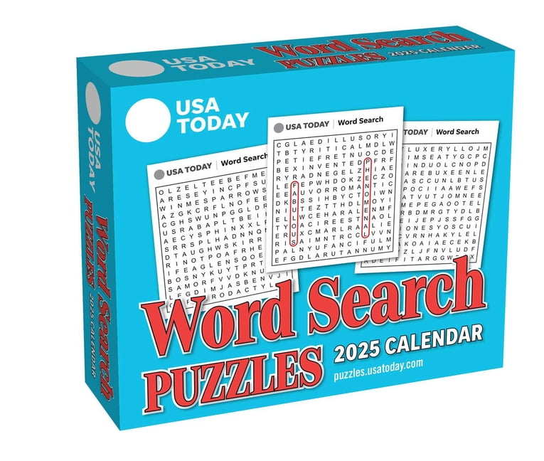Usa today word search 2025 day-to-day calendar (calendar ...