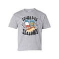 thumbnail image 1 of USA Tastes Like Freedom Patriotic 4th of July American Youth Kids Children's T-shirt Graphic Tee Graphic Tee-Sports Grey-large, 1 of 4