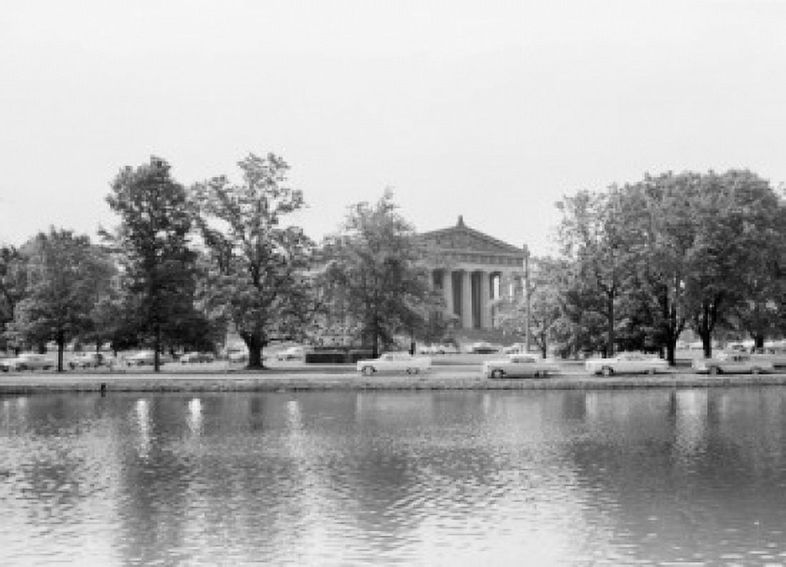 USA Tennessee Nashville Parthenon in Centennial Park Canvas Art - (24 x 36)