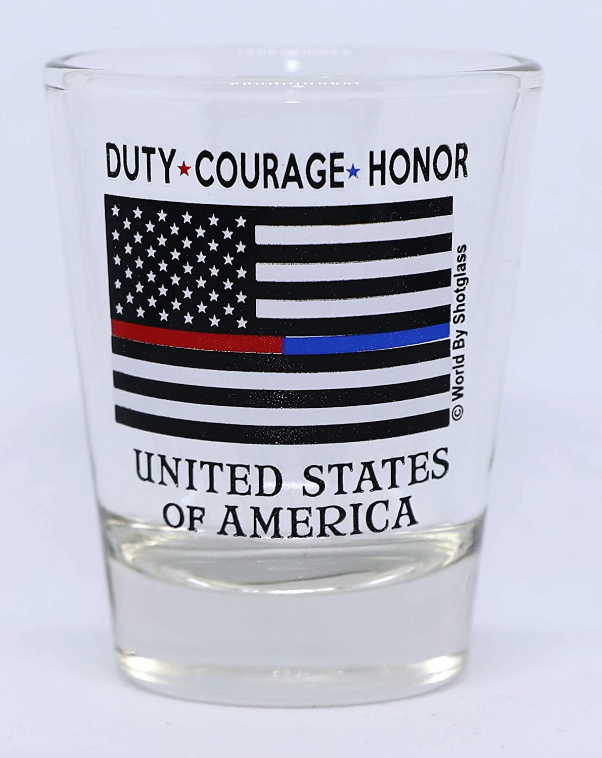 USA Flag Shot Glass - Patriotic Souvenir, 2.25 Inches Tall, 1.8 Inch Diameter, Great For Collectors Or Gifts