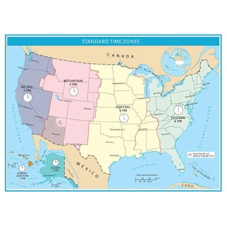 Us Map Of Timezone Printable America Time Zone Map | Free PowerPoint