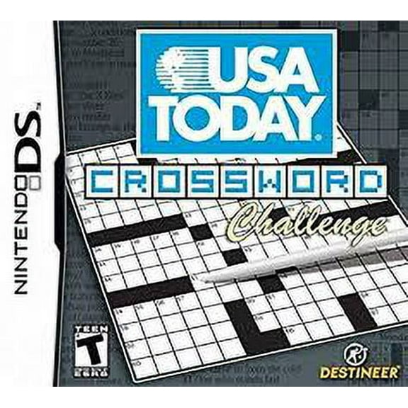 Restored USA Today Crossword Challenge - Nintendo Ds (Refurbished)