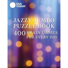 USA Today Puzzles USA Today Jazzy Jumbo Puzzle Book: 400 Brain Games for Every Day, (Paperback)
