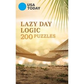 Pre-Owned USA Today Puzzles USA Today Lazy Day Logic: 200 Puzzles, (Paperback)
