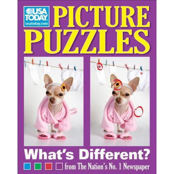 Pre-Owned USA TODAY Picture Puzzles: What's Different? (Volume 9) (USA Today Puzzles) (Paperback) 0740778544 9780740778544