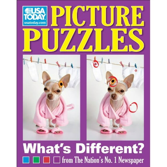 Pre-Owned USA TODAY Picture Puzzles: What's Different? (Volume 9) (USA Today Puzzles) (Paperback) 0740778544 9780740778544