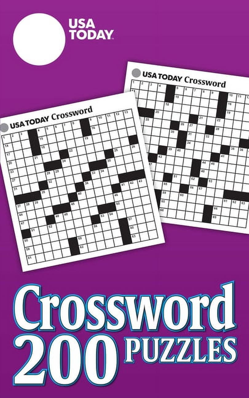 Usa today puzzles: usa today crossword : 200 puzzles from the nation's no.  1 newspaper (paperback) - walmart.com