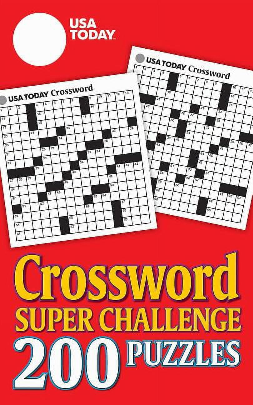 USA Today Puzzles USA Today Crossword Super Challenge: 200 Puzzles ...