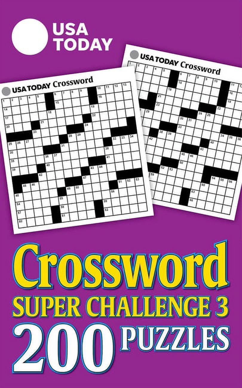 USA Today Puzzles: USA TODAY Crossword Super Challenge 3 (Paperback