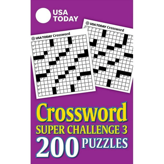 USA Today Puzzles: USA TODAY Crossword Super Challenge 3 (Paperback)