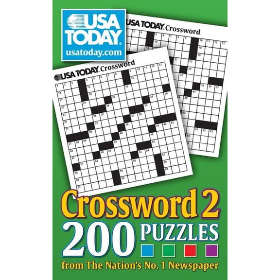 USA Today Puzzles USA Today Crossword 2: 200 Puzzles from the Nations No. 1 Newspaper, Book 17, (Paperback)
