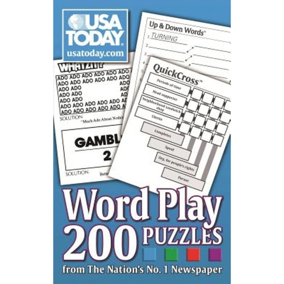 Pre-Owned USA TODAY Word Play: 200 Puzzles from The Nation's No. 1 Newspaper (Volume 5) (USA Today Puzzles) (Paperback) 0740770357 9780740770357