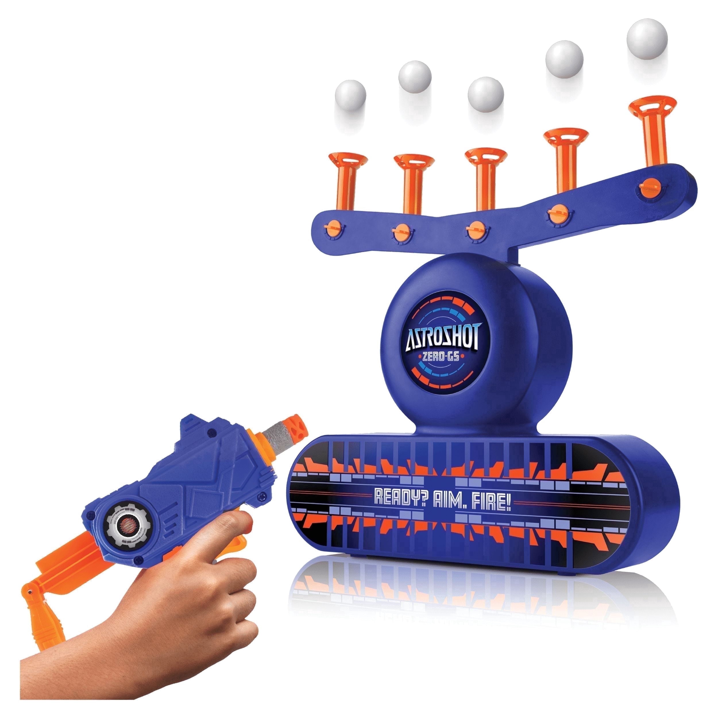 USA Toyz Astroshot Blaster Summer Indoor Hover Target Game with 10 Foam Darts, for Kids Ages 6+