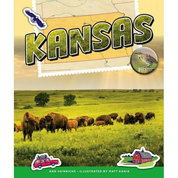 USA Travel Guides Kansas, (Hardcover)