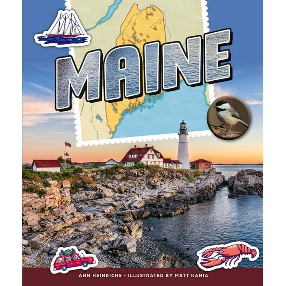 USA Travel Guides Maine, (Hardcover)