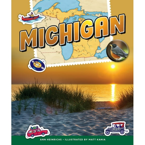 USA Travel Guides Michigan, (Hardcover)