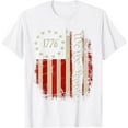 thumbnail image 1 of USA US Flag Patriotic 4th of July America T-Shirt, 1 of 7