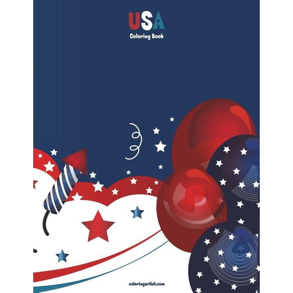 USA USA Coloring Book 1, Book 1, (Paperback)
