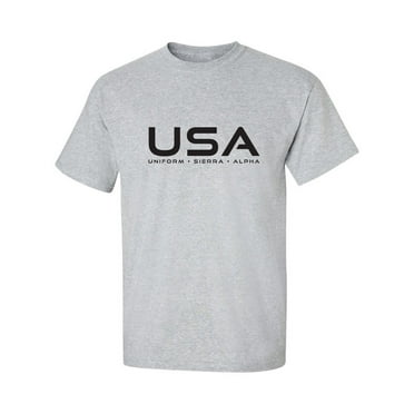 USA Uniform Sierra Alpha Adult Short Sleeve T-shirt