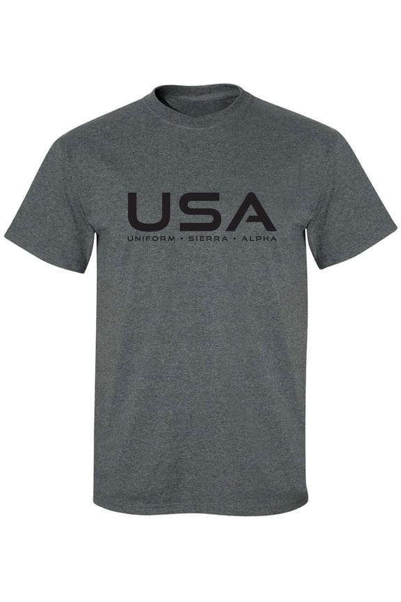USA Uniform Sierra Alpha Adult Short Sleeve T-shirt