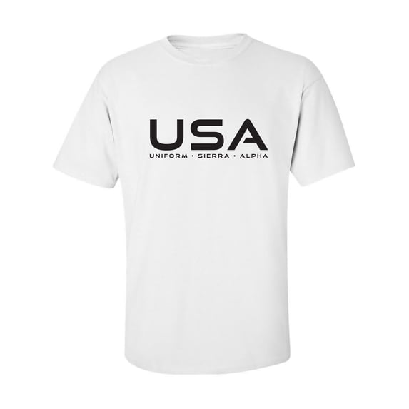 USA Uniform Sierra Alpha Adult Short Sleeve T-shirt