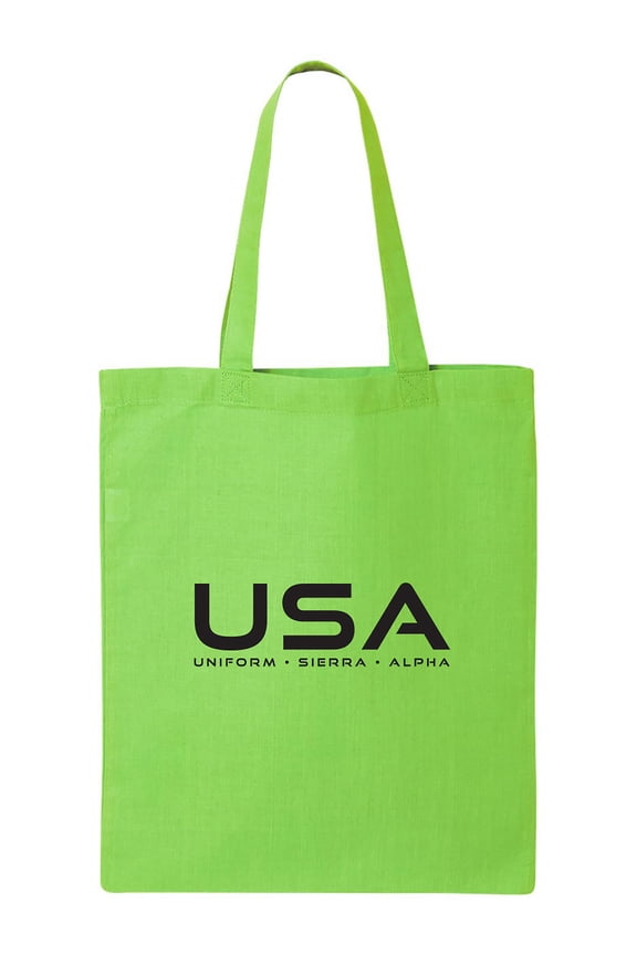USA Uniform Sierra Alpha Cotton Canvas Tote Bag