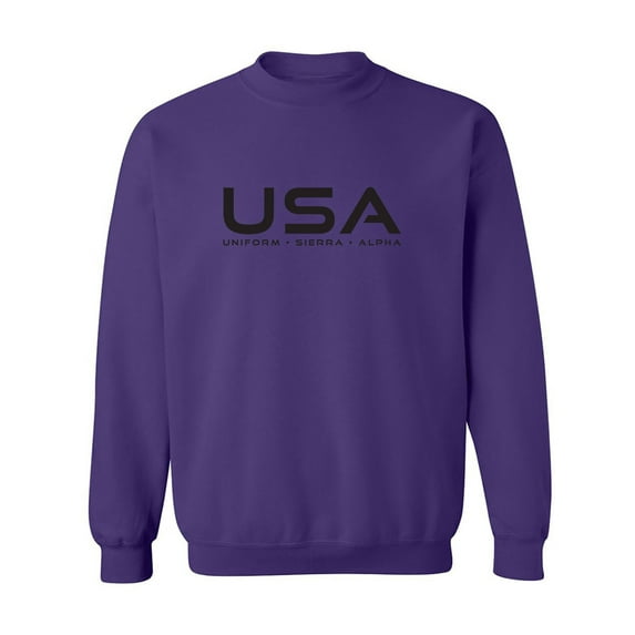 USA Uniform Sierra Alpha Crewneck Sweatshirt