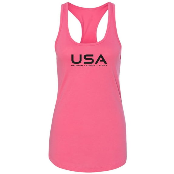 USA Uniform Sierra Alpha Racerback Tank