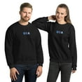 thumbnail image 1 of USA Unisex Sweatshirt (Black, S), 1 of 1