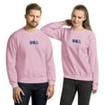thumbnail image 1 of USA Unisex Sweatshirt (Light Pink, S), 1 of 1