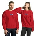 thumbnail image 1 of USA Unisex Sweatshirt (Red, L), 1 of 1