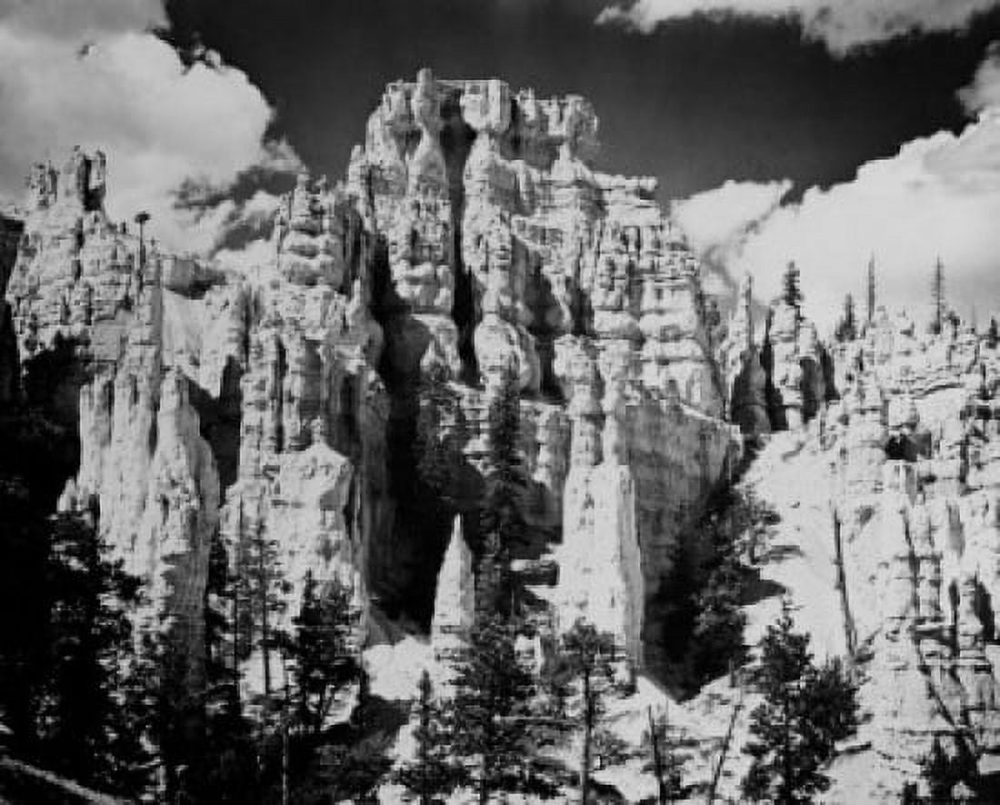 USA Utah Bryce Canyon National Park Rock formations low angle view Canvas Art -  (24 x 36)
